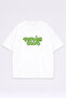 Oversized T-Shirt Unisex 100% Cotton Pack Comfortable Fit Tennis Club B Printed T-Shirt - 2