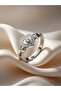 Zircon Stone Heart Women's Ring |   Silver Color Vip Design - 3