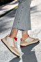 Suede Detailed Genuine Leather Women Sneakers