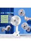Compact Portable USB Desktop Fan – 3-Speed Quiet Cooling - 2