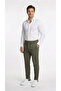 Men's Khaki Color Quality Pants Stretchy Stretch Fabric Ankle-Length Jogger Pants Woven Back Pocketed - 6