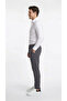 Men's Smoked Color Quality Pants Stretchy Stretch Fabric Ankle-Length Jogger Pants Woven Back Pocketed - 6