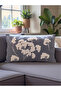 Punch Embroidery Cushion Cover |   Sakura Patterned Cushion Cover |   Floral Print |   30X50 cm - 4
