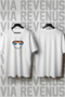 Summer Themed Printed Crew Neck Loose Cut 100% Cotton Unisex Tshirt