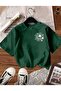 Sun Model New Season Printed Fabric Oversized Tshirt - 2