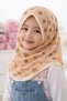 Flower Heart Patterned Young Girls Children Women Cotton Pack Scarf Headscarf Daily Prayer Prayer Course - 2
