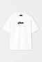 Unisex Corteiz Front Printed Oversized %100 Cotton Wide Cut Textured Crew Neck White T-Shirt Rf0657