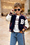 Boy's Cool 3-Piece College Jacket and Jean Pants Combination |   5-14 Years Old Holiday Set - 7