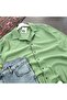 Men's Ottoman Corded Fabric Fabric Regular Fit Shirt & Slim Fit Jeans 2-Piece Set - 2