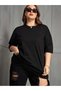 100% Cotton Oversized Mold Large Size Comfortable and Stylish Women's T-Shirt\T-Shirt - 4
