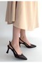 Hoost Brown Patent Leather Heeled Shoes - 2