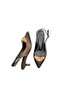 Women's Satin Medium Heel Stiletto Colorful Buckled - 4