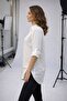 Women's Shirt Sleeve Foldable 85 cm Long Crepe Fabric - 3