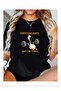 Unisex Fun Printed Crew Neck T-Shirt