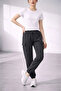 Jogger Pants Sweatpants, Comfortable Fit, Pack of Cargo Pocket Pieces, Elasticated Cuffs, Casual Sports Trousers - Smoked - 2