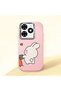 Tecno Spark 20/20C Compatible Shock-Absorbing Camera Protected Pink Silicone Case Dual Model