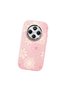 Redmi A4 Compatible Shock-Absorbing Camera Protected Pink Silicone Case Floral Print - 3