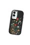Vivo Y04 Compatible Camera Protected Black Soft Silicone Phone Case Floral Print