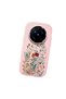 Vivo X200 Pro Compatible Camera Protected Pink Soft Silicone Phone Case Floral Print