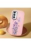 Samsung Galaxy A16 Compatible Camera Protected Pink Soft Silicone Phone Case Butterfly Flower - 2