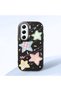 Black Soft Silicone Phone Colorful Stars with Camera Protection Compatible with Tecno Camon 40 Pro 5g