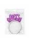 Pink Happy Birthday Crown – Glittery Birthday Party Crown |   Pink Birthday Accessory - 2