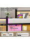LED Bed Frame with Charging Station, Headboard & Slats, No Box Spring Needed, Easy Assembly. - 5