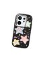Black Soft Silicone Phone Colorful Stars with Camera Protection Compatible with Vivo X200 Fe - 3