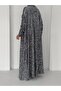 Silver Eclipse Velvet Kaftan - 4