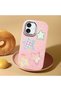 Pink Soft Silicone Phone Colorful Stars with Camera Protection Compatible with iPhone 17 - 2