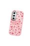 Pink Soft Silicone Phone Bow with Camera Protection Compatible with Tecno Camon 40 Pro 5g Patterned - 3