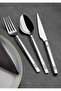 Asya Sade Daily Tea Spoon 12-Piece Set 304 Quality Patterned 18/10 Cr-Ni 2mm Thickness - 5