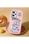 Pink Soft Silicone Phone Doraemon Patterned with Camera Protection Compatible with Redmi Note 12 Pro Speed - 2