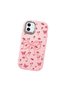 Pink Soft Silicone Phone Bow with Camera Protection Compatible with iPhone 12 Mini Patterned - 3