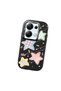 Black Soft Silicone Phone Colorful Stars with Camera Protection Compatible with Poco M6 Pro 4g - 3
