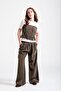 Girl's Single Jersey Pleated Garni Suit