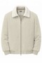 Men's Plush Lined Shirt Collar Full Zipper Windproof Velvet Coat - 3
