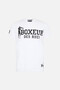 Iconica White T-Shirt with Black Logo - 4