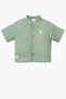 Baby Boy Muslin Set – Muslin Baby Boy Summer Outfit Cotton Piece Shirt Shorts Set 6-36 Months - 3