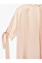Pink Women Woven Maxi Dress - 5