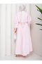 Pleated Sleeveless Shirt & Pleated Skirt Hijab Set Rc9028 - 7