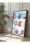 Kitchen Themed One-Piece Black Wooden Framed Painting