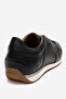 Men's lace-up Flat Sole casual shoe genuine Leather mc 21248 black - 4