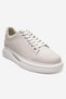 Men's thick sole lace-up casual shoes real Leather mc 23382 off white - 3