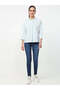 Female Shirt Shirt Blue - 4