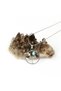A Crepe Sign of the Zodiac Tree of Life Necklace - Stainless Steel - 5