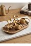Double Bow Coffee Serving Tray – Turkish Delight Serving Tray Decorative Plastic - Turkish Coffee Serving Tray
