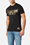 Iconica Black T-Shirt with Gold Logo
