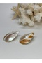 Damla Patterned Earrings (Real Sedeftir) - 4