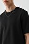 Short Sleeve Boxy Fit T-Shirt Black - 7